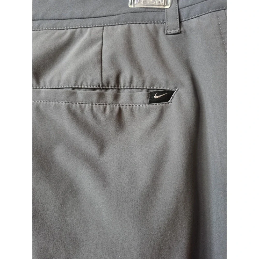 Nike Golf Pants Mens Size 36x32 Grey Dri-FIT Standard Fit Dri-Fit Golf